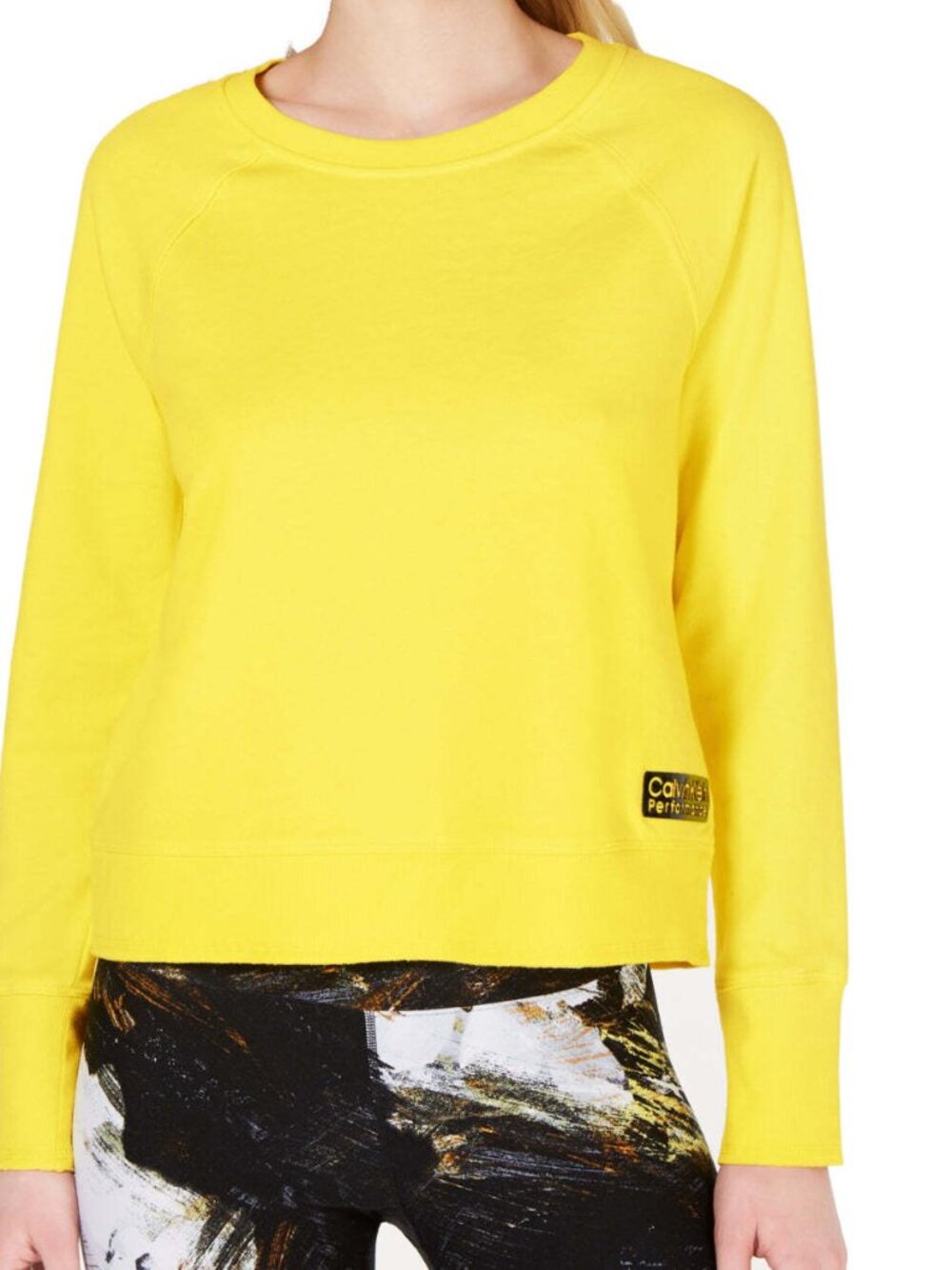 Calvin Klein Womens Long Sleeves Top